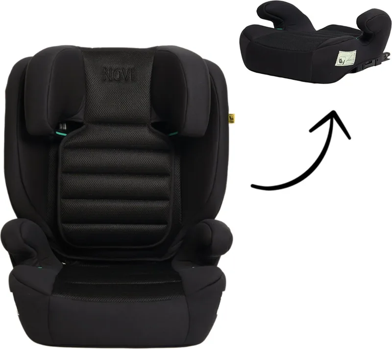 James Go I-Size Autostoel met Isofix by Novi Baby in Go Zwart – product photo