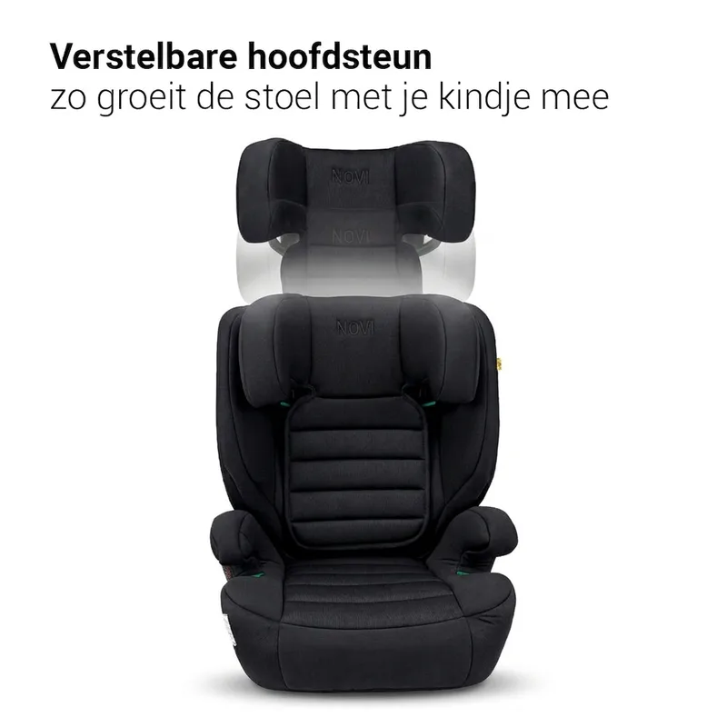 James Go I-Size Autostoel met Isofix von Novi Baby in Go Zwart – Produktfoto 2 von 4