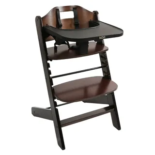 Kinderstoel Novi 1-2-Grow Complete Walnut/Hazel Melange V2 van Novi Baby – productfoto 2 van 4