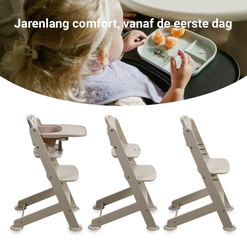 Kinderstoel Novi 1-2 Grow Sand/Sand Melange fra Novi Baby – produktbillede 3 af 4