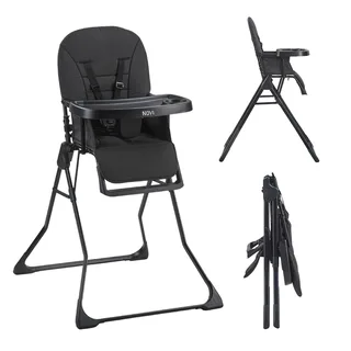 Kinderstoel Novi Mila Black Melange van Novi Baby – productfoto 1 van 4