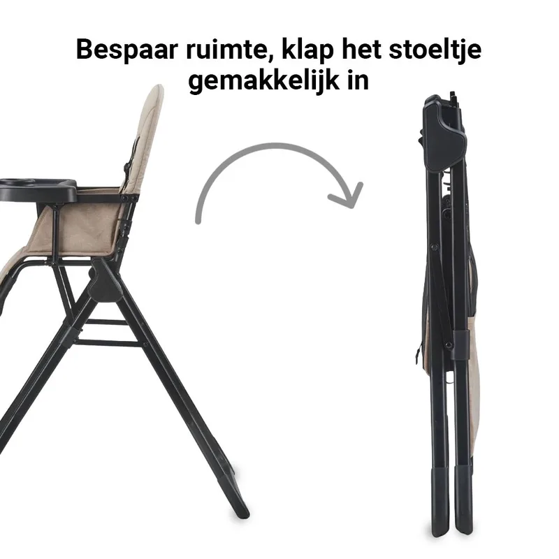 Kinderstoel Novi Mila Sand Melange van Novi Baby – productfoto 3 van 4