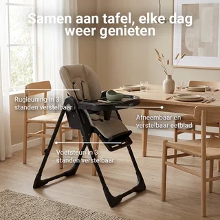 Kinderstoel Novi Moon Taupe van Novi Baby – productfoto 4 van 4