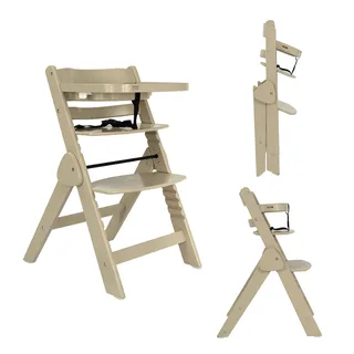 Kinderstoel Novi Yumi Inklapbaar Pure Sand fra Novi Baby – produktbillede 1 af 4