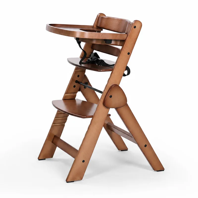 Kinderstoel Novi Yumi Inklapbaar Walnut fra Novi Baby – produktbillede 3 af 4