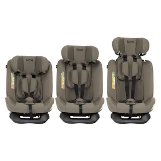 Lucas Premium - Autostoel - I-Size - Dark - Groep 0-1-2-3 by Novi Baby in Taupe – product photo 3 of 4