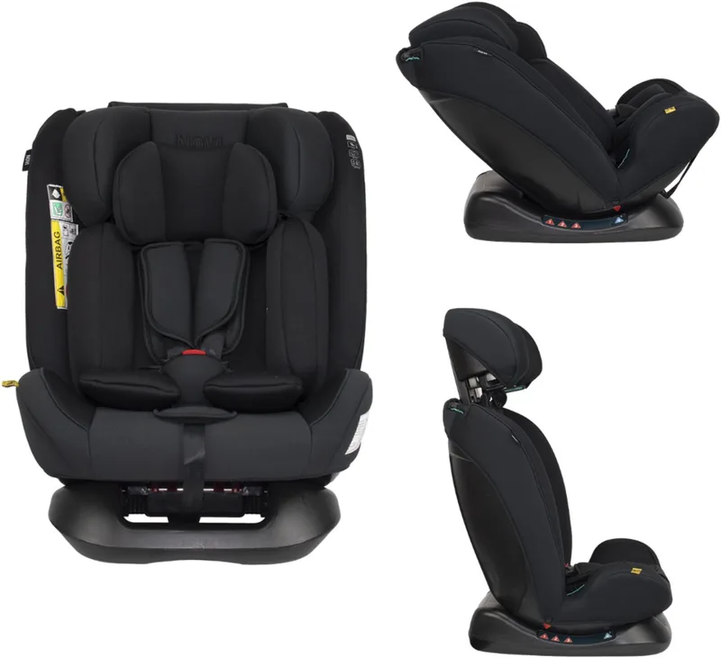 Lucas Premium - Autostoel - I-Size - Groep 0-1-2-3 fra Novi Baby i Zwart – produktbillede