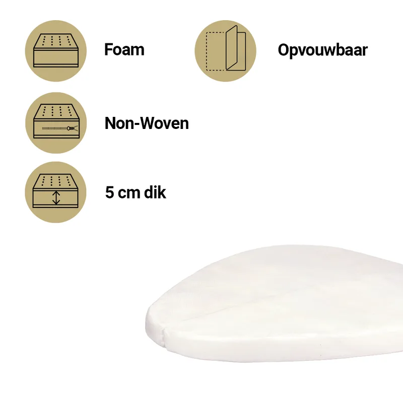 Matras Box Novi Triangle Comfort van Novi Baby – productfoto
