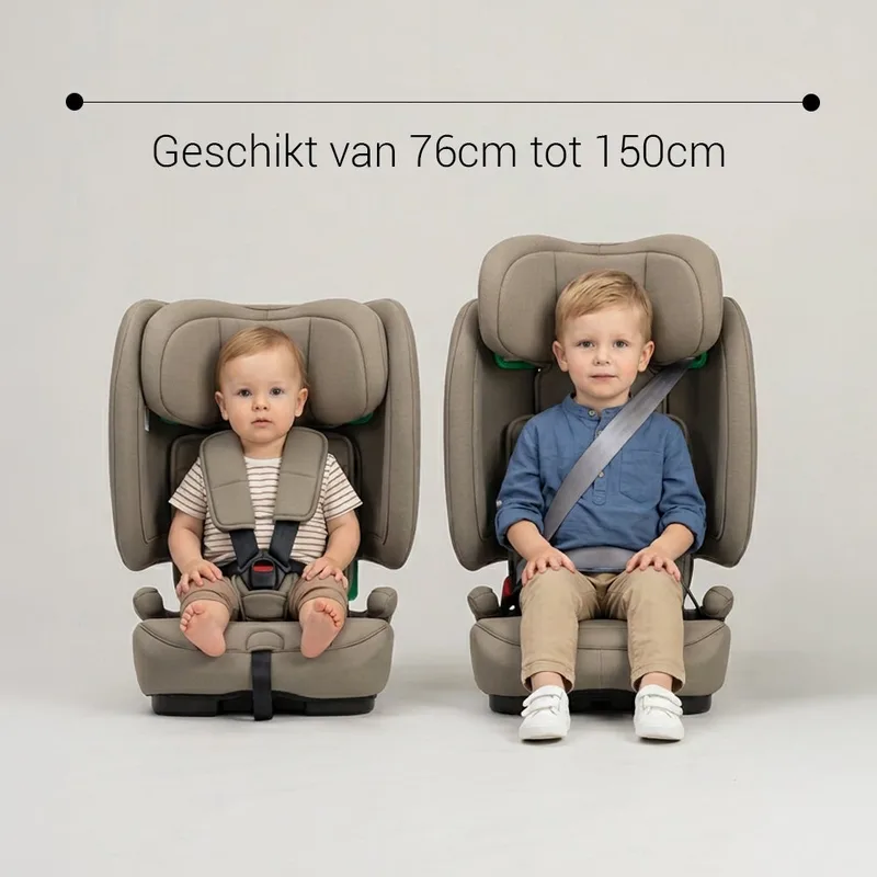 Morris I-Size Autostoel - Dark - Inclusief Draagtas by Novi Baby in Taupe – product photo 3 of 4