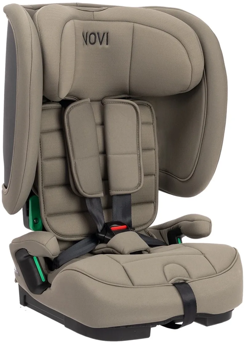 Morris I-Size Autostoel - Dark - Inclusief Draagtas fra Novi Baby i Taupe – produktbillede