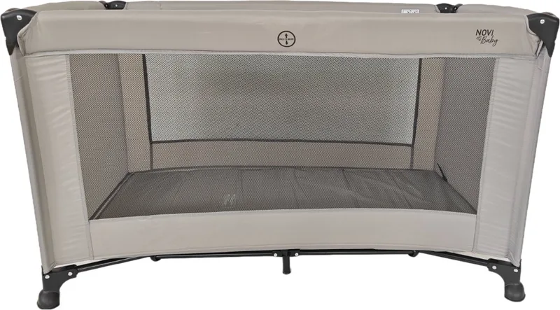 Nicky - Campingbed - reisbed - inklapbaar by Novi Baby in Sand – product photo