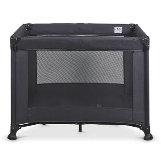 Nolan Luxe Air+ Campingbed/Box - Melange - Compact inklapbaar campingbed - Inclusief transporttas by Novi Baby in Black – product photo 4 of 4