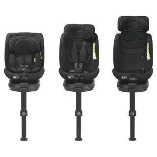 Novi Donna Go V2 Autostoel I-Size 0-150 cm – 360° Draaibaar – Isofix met Steunpoot – Groep 0+/1/2/3 by Novi Baby in Black – product photo 2 of 4