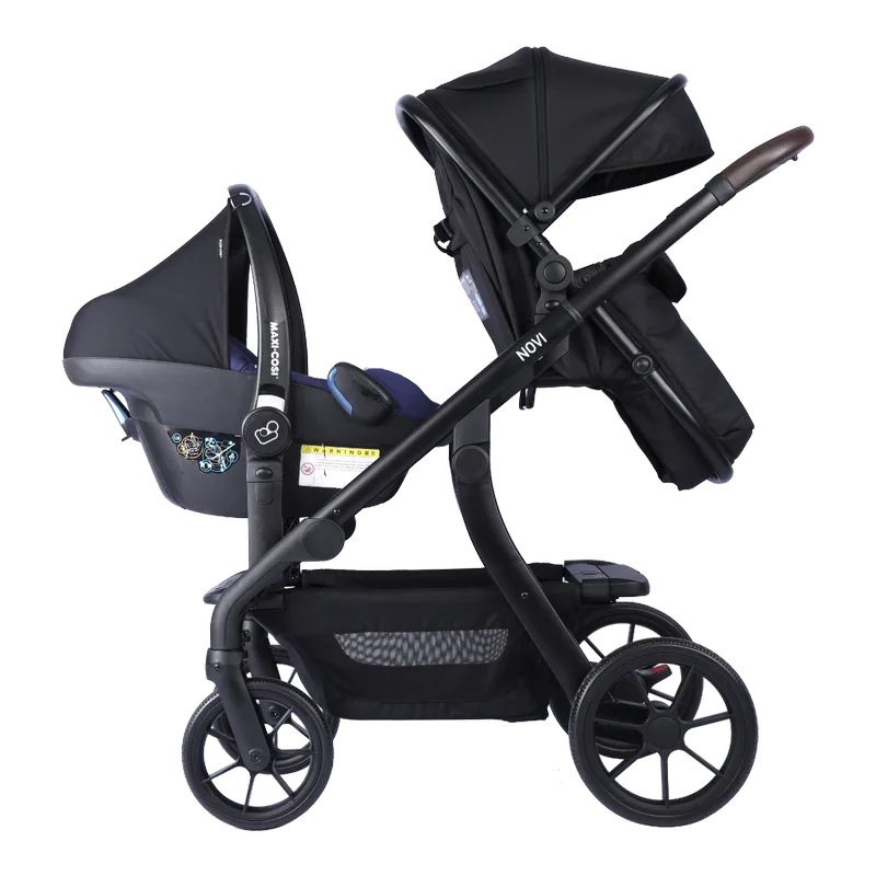Pacific Premium - Adapterset voor autostoel - Universele adapterset von Novi Baby in Schwarz – Produktfoto 2 von 2