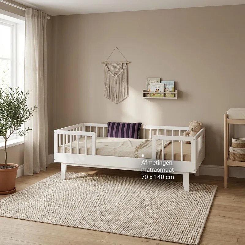 Peuterbed Novi Juliette 70x140 White by Novi Baby – product photo 2 of 4