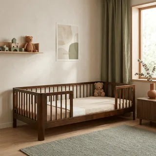 Peuterbed Novi Louise V3 80x160 Cacao (Ronde Hoek) by Novi Baby – product photo 2 of 4