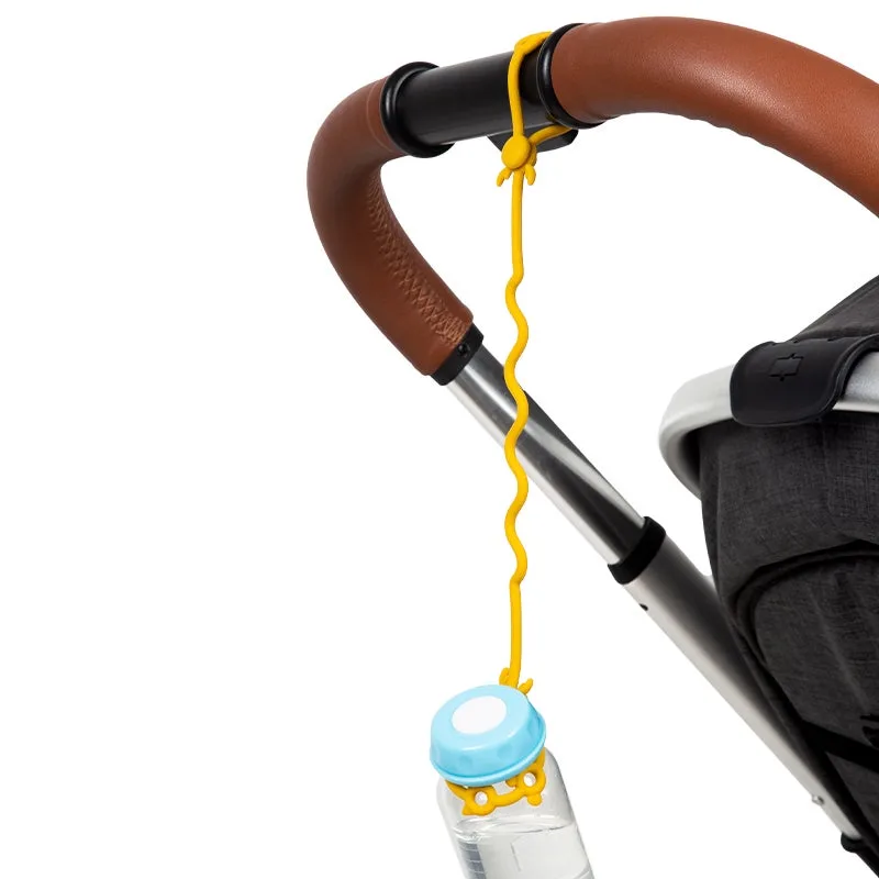Siliconen Kinderwagen Strap Novi Yellow by Novi Baby – product photo 1 of 3