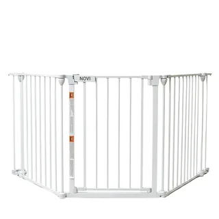 Traphek/Veiligheidshek Novi Power Securesafe Trio White fra Novi Baby – produktbillede 1 af 4