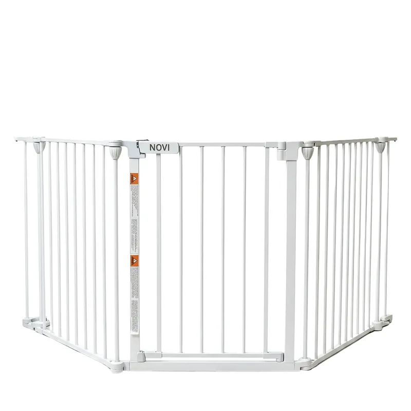 Traphek/Veiligheidshek Novi Power Securesafe Trio White fra Novi Baby – produktbillede 1 af 4