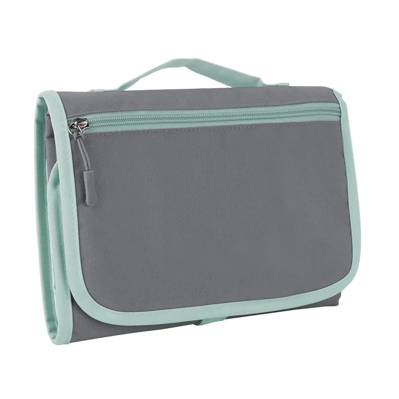 Verschoonmatje Novi Green/Grey de Novi Baby – photo produit 3 sur 4