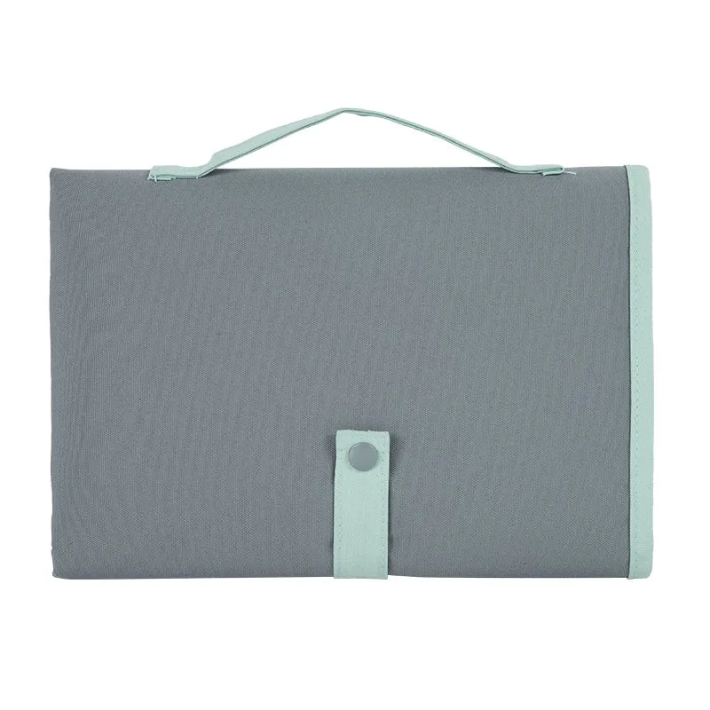 Verschoonmatje Novi Green/Grey de Novi Baby – photo produit 2 sur 4