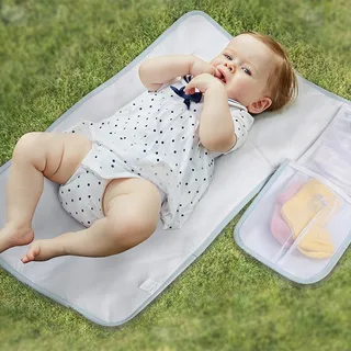 Verschoonmatje Novi Green/Grey de Novi Baby – photo produit 4 sur 4
