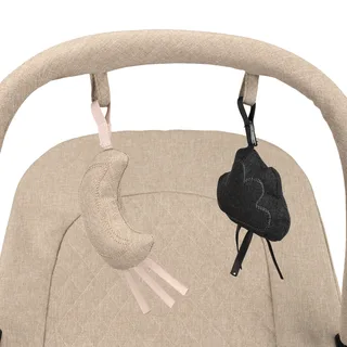 Wipstoel Bouncer Novi Lily Sand Melange van Novi Baby – productfoto 4 van 4