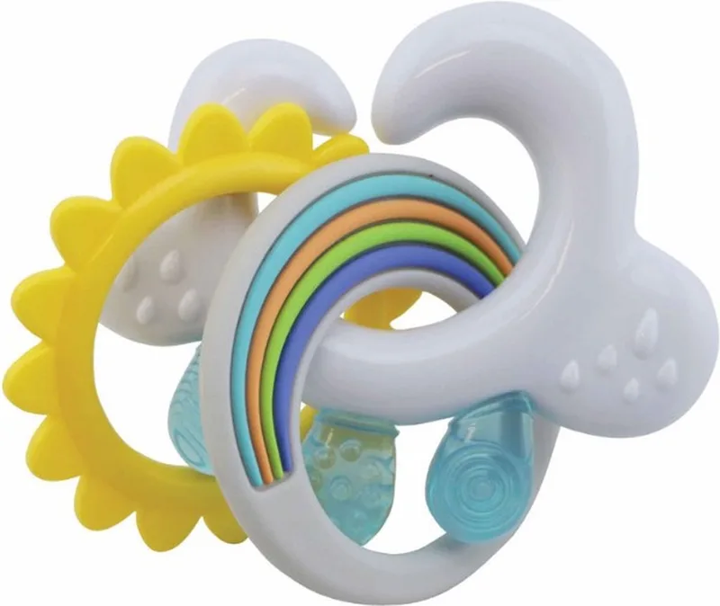Bijtspeeltje Wolk 3mnd+ van Nûby in Grijs – productfoto