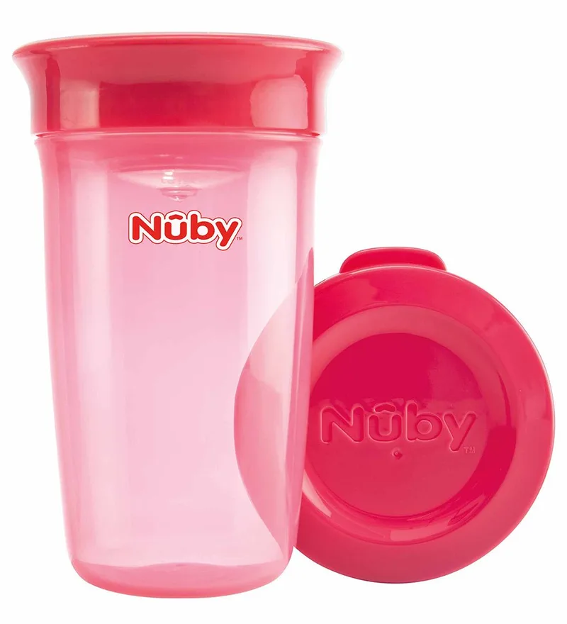 Drinkbeker - 300 ml - Roze van Nûby – productfoto