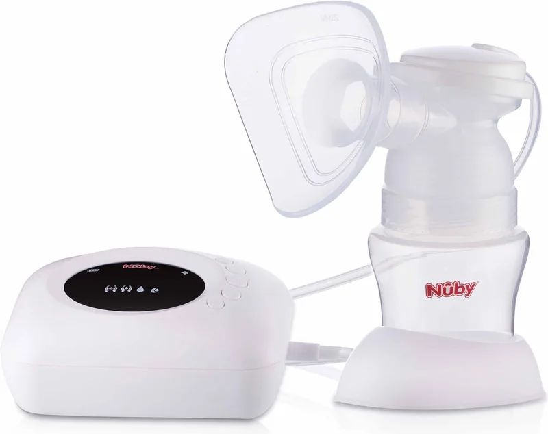 Elektrische Borstkolf - enkelzijdig van Nûby in Wit – productfoto