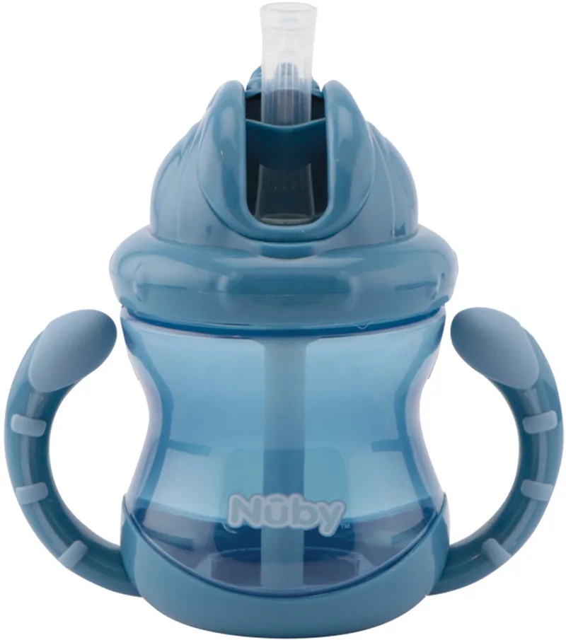 Flip-It Drinkbeker - 240 ml de Nûby en Bleu – photo produit