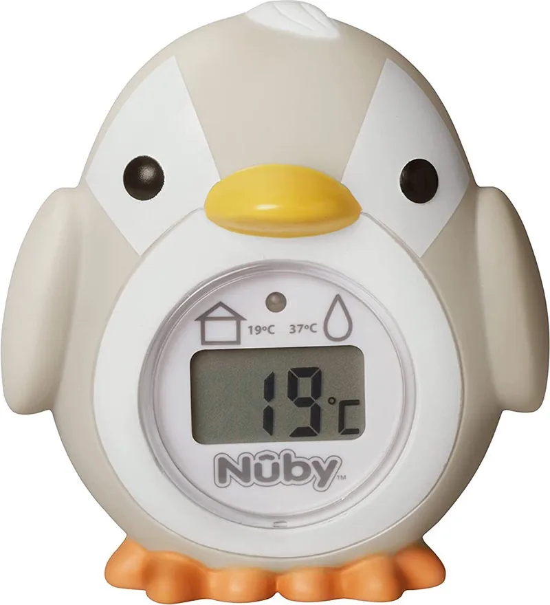 Pinguïn Badthermometer baby - Digitale thermometer - BPA-vrij - Geschikt vanaf geboorte de Nûby en Gris – photo produit
