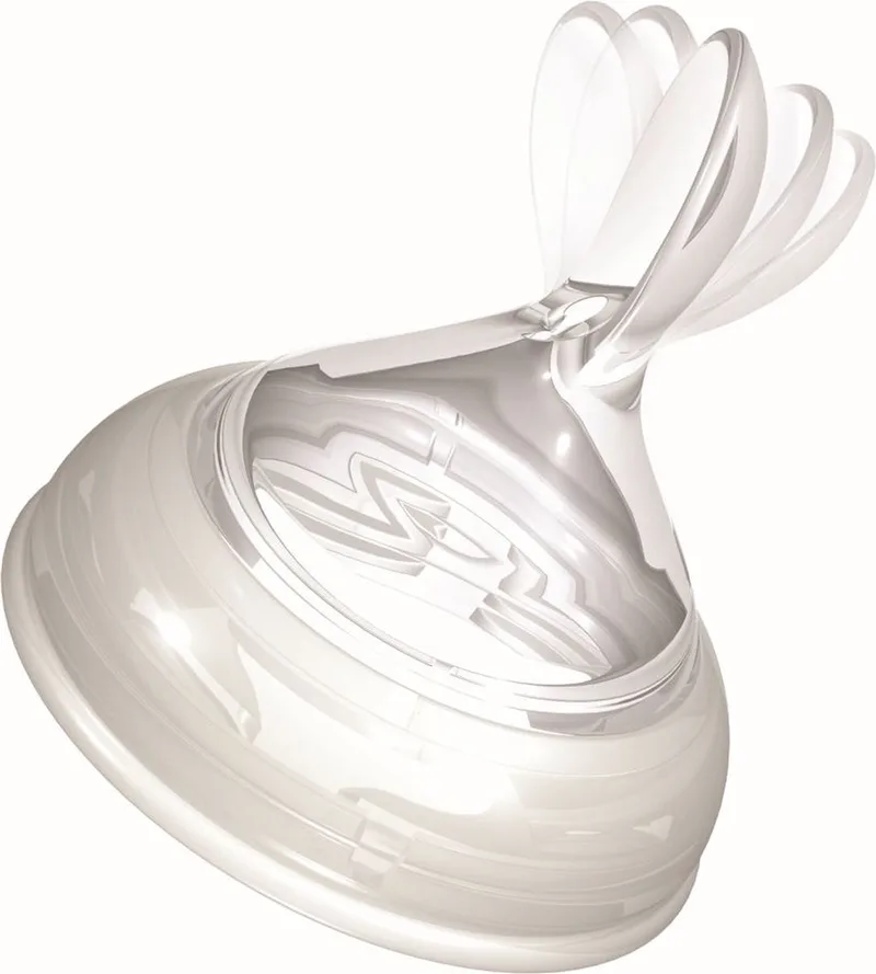 SoftFlexT infafeeder Siliconen soepele lepel van Nûby in Transparant – productfoto