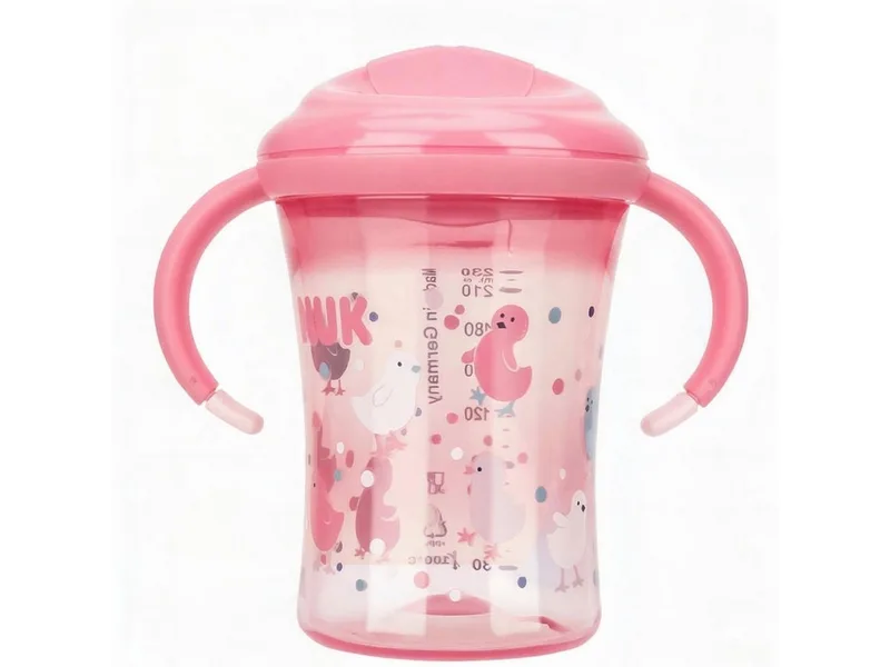 Babyflasche NUK Easy learning trainer cup, Trinklernbecher 230ml van NUK in Rosa – productfoto