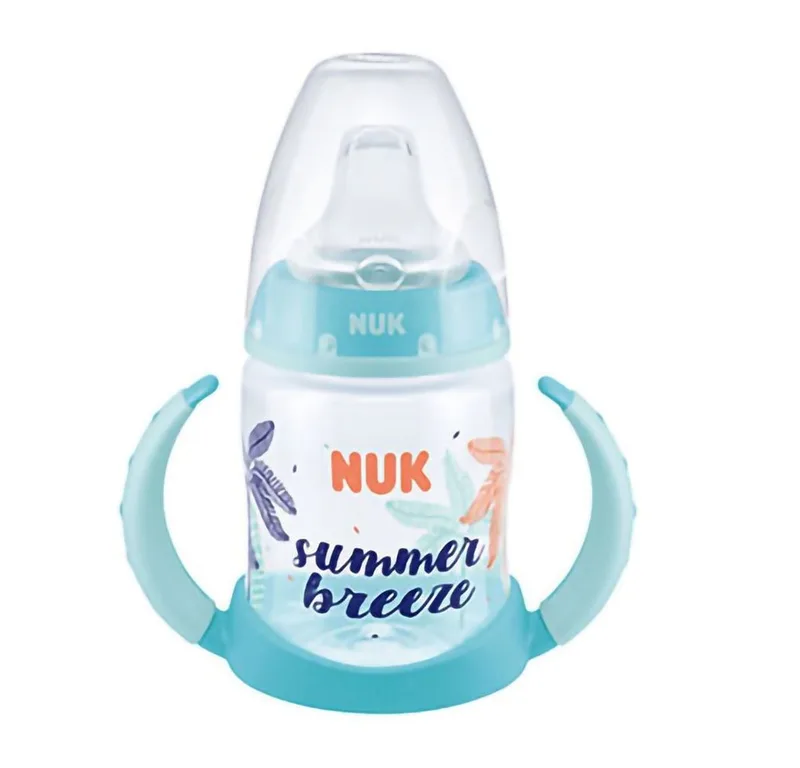 Babyflasche NUK First Choice Beach Editon Trinklernflasche mit Griff 150ml 6-18M van NUK in Blau – productfoto