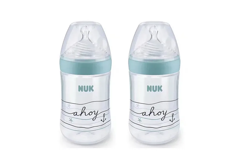 Babyflasche NUK Nature Sense Babyflasche 260ml VORTEILSPACK Beach van NUK in Grün – productfoto