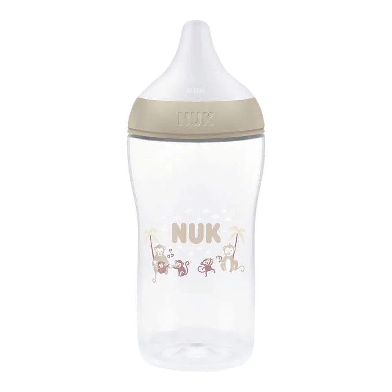 Babyflasche Perfect Match, 260ml van NUK in Beige, 7,2 × 7,2 × 21,2 mm – productfoto 1 van 2