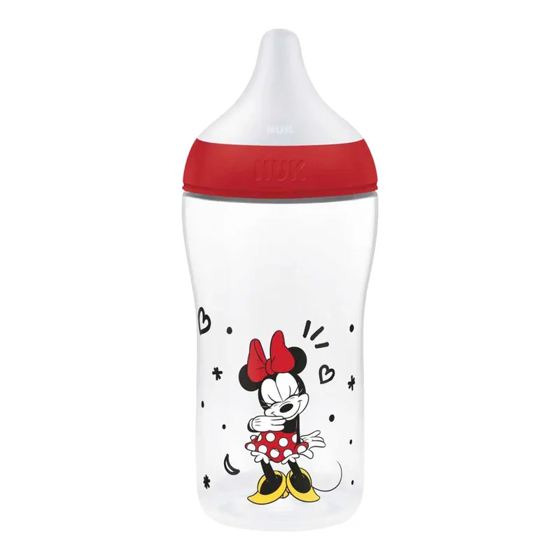 Babyflasche Perfect Match, 260ml by NUK in Red, 7,2 × 7,2 × 21,2 mm – product photo