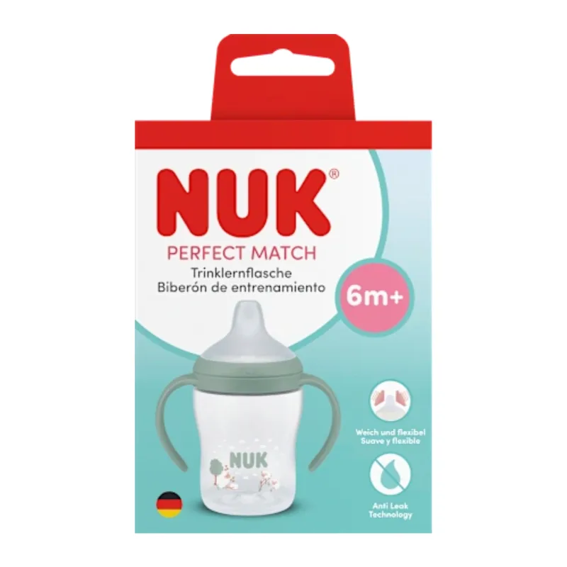 Babyfles NUK Perfect Match Learning Cup Schaap 150 ML 6mnd van NUK – productfoto 2 van 2