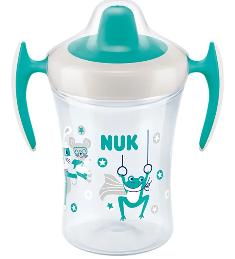 Beker m. Tuit en handvat - Trainer Cup - 230ml van NUK – productfoto 1 van 4