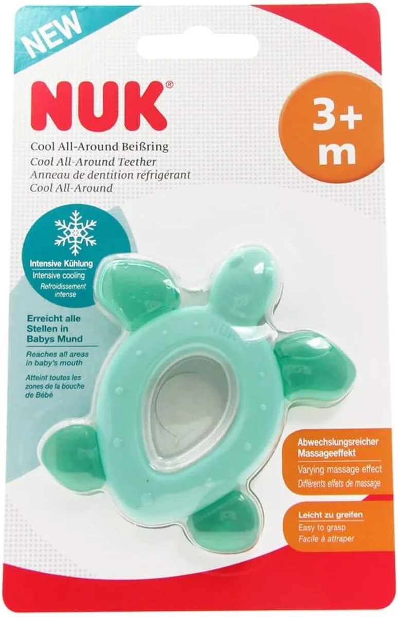 Cool All-Around Schildpad Bijtring Groen – 1 stuk från NUK – produktbild