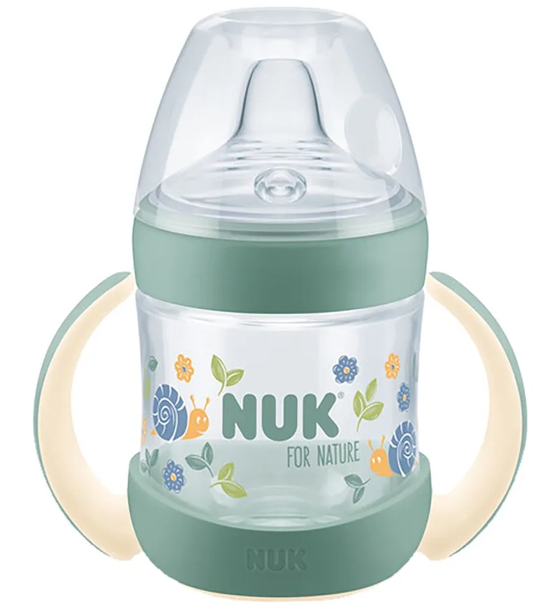 Drinkbeker m. Handvat en Drinkdeksel - 150 ml - For Nature by NUK – product photo