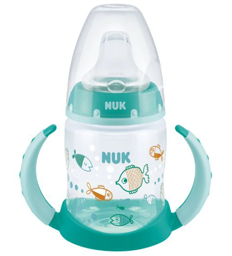 Drinkbeker m. Handvat en Drinkdeksel - First Choice - 150ml van NUK – productfoto