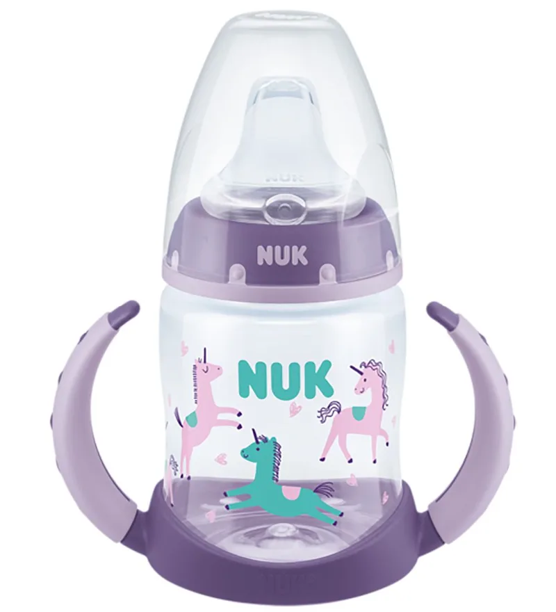 Drinkbeker m. Handvat en Drinkdeksel - First Choice - 150ml by NUK – product photo