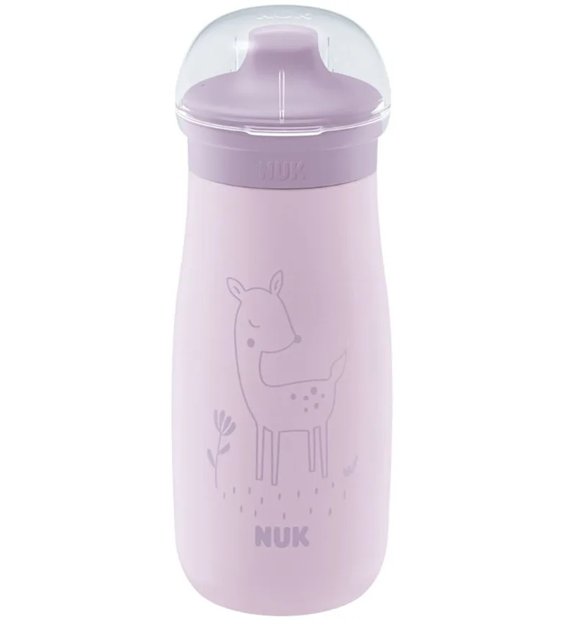 Drinkfles m. Drinkdeksel - Mini-Ik Sip - 300 ml - Staal - De van NUK – productfoto