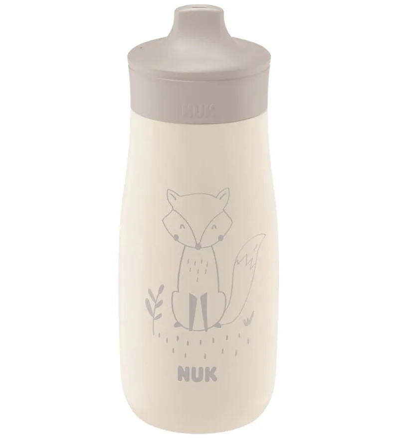 Drinkfles m. Drinkdeksel - Mini-Ik Sip - 300 ml - Staal - Fo by NUK – product photo