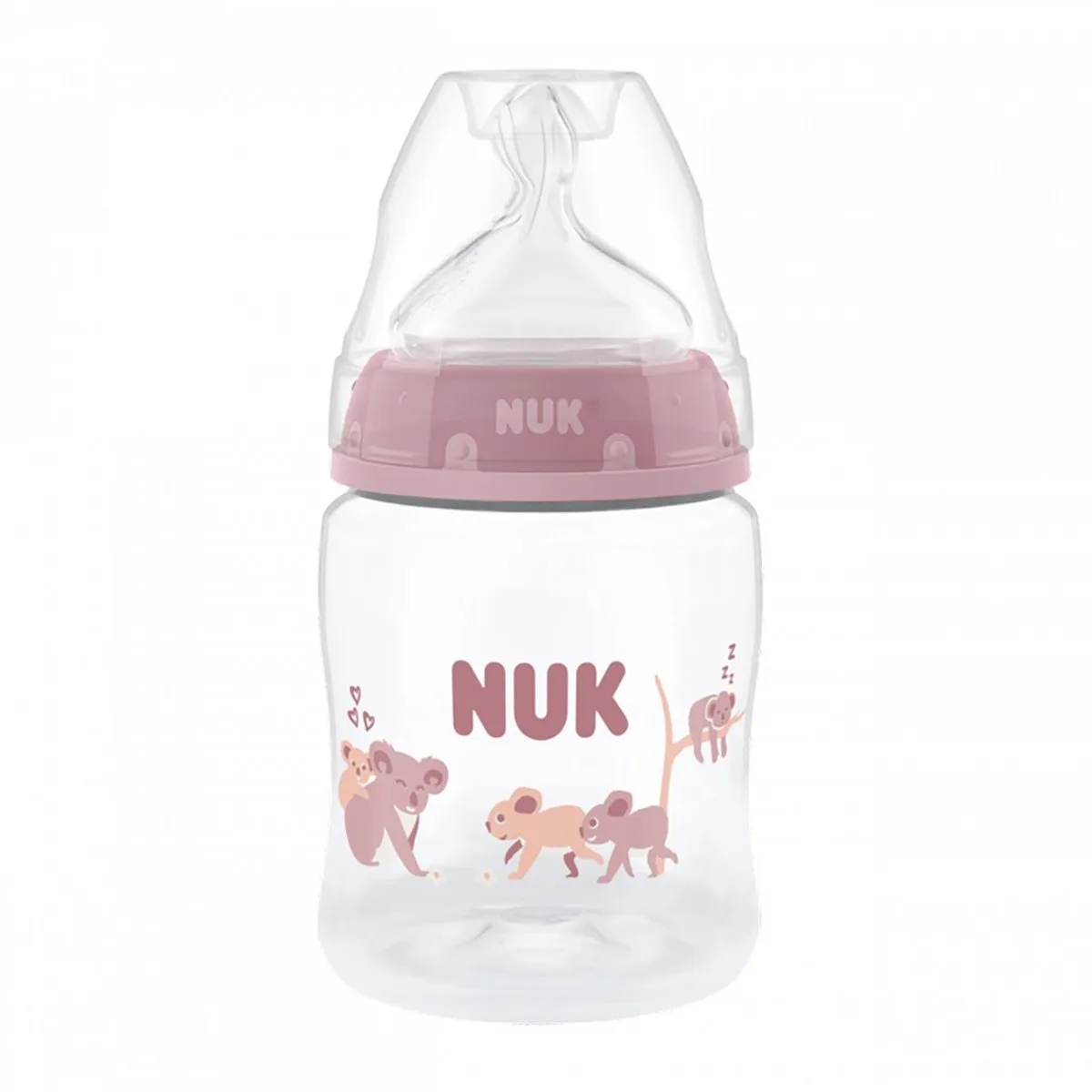 First Choice babyfles 150ml temperatuurcontrole - Zuigfles de NUK en Multicolore – photo produit