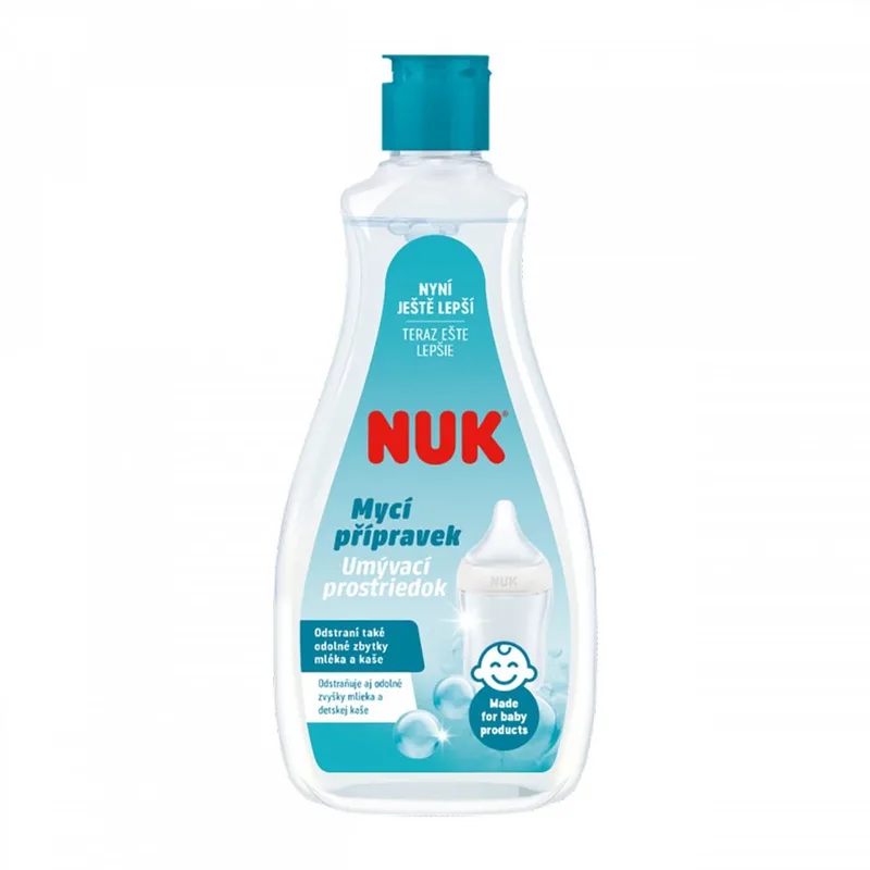 Fles- en Speenareiniger 500 ml - Baby afwasmiddel de NUK en Multicolor – photo produit