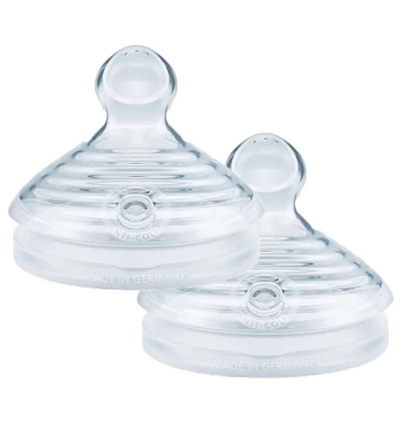 flessenspeen - Voering Nature Speen Silicone - 2-pack - Maat by NUK – product photo