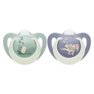 Fopspeen NUK Hippo Koala 2stk 0-6mnd de NUK – photo produit 1 sur 2